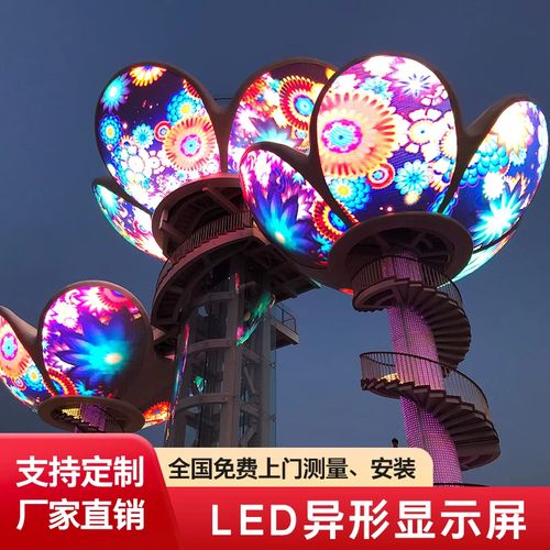 点亮视觉艺术新维度 全彩P2 LED异形球形软屏在酒吧、展厅与广告定制中的创新应用