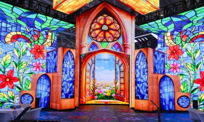 LED异型屏新风向 Micro-LED与AI赋能16家领军企业新品亮相ISLE